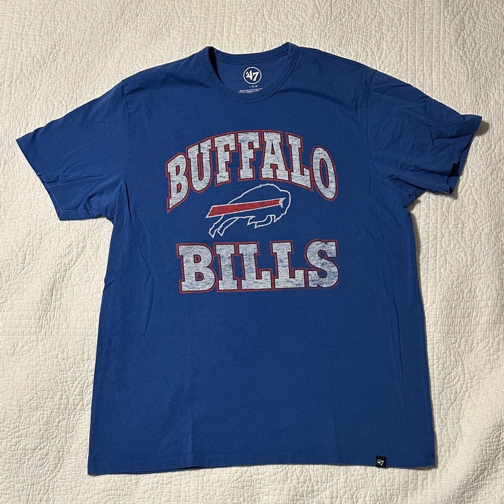 47 Blue Buffalo Bills Men’s Short Sleeve Tee